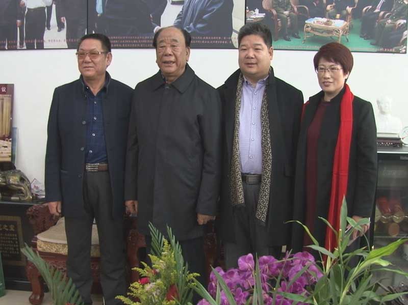 拜访潍坊经济发展促进会名誉会长王乐义