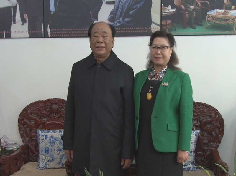 拜访潍坊经济发展促进会名誉会长王乐义