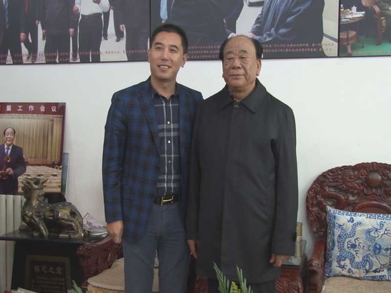 拜访潍坊经济发展促进会名誉会长王乐义